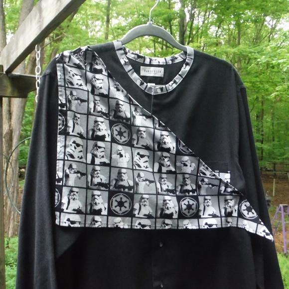 Star Wars Storm Trooper on Black Large Low Collar - Picture 8 of 8